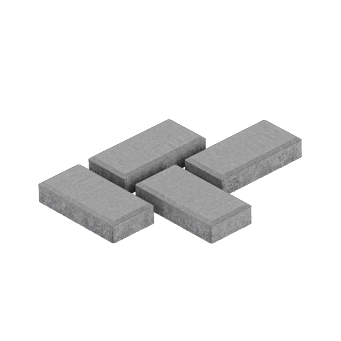 Тротуарна плитка з фаскою «Бруківка» від виробника