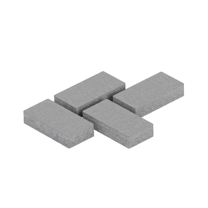 БРУКІВКА (без фаски) 400001 Тротуарна плитка без фаски «Бруківка» (Цеглинка) від виробника