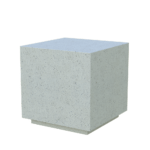 Бетонне модульне сидіння Cube