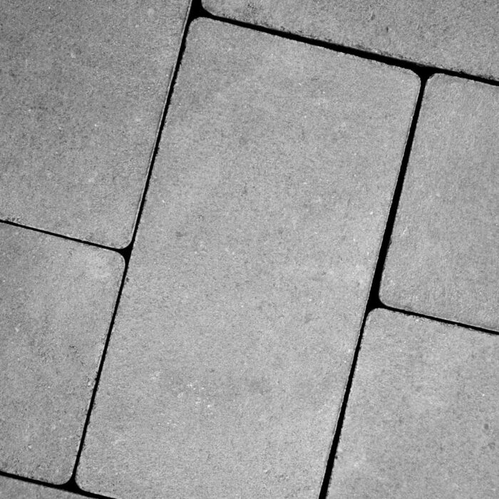 Тротуарна плитка без фаски «Бруківка» (Цеглинка) від виробника