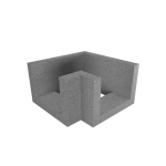ТЕТ 400-UU, 500x500x280 мм